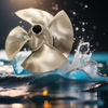 Гребной винт фиксированного шага Ni-Al Bronze (Cu3 Cu4)ーー Marine Propeller, Цзянсу, Китай